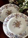 2 Dinner Plates Longchamp Rubans series